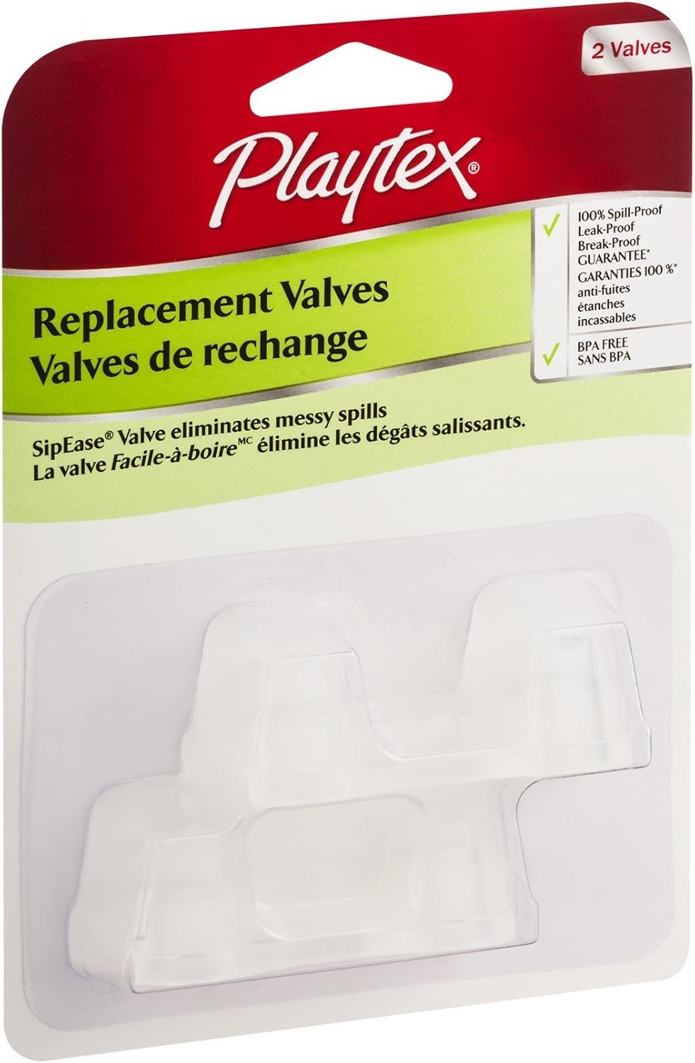 Playtex Spill-Proof Cup Replacement Valves - Three Packs of Two