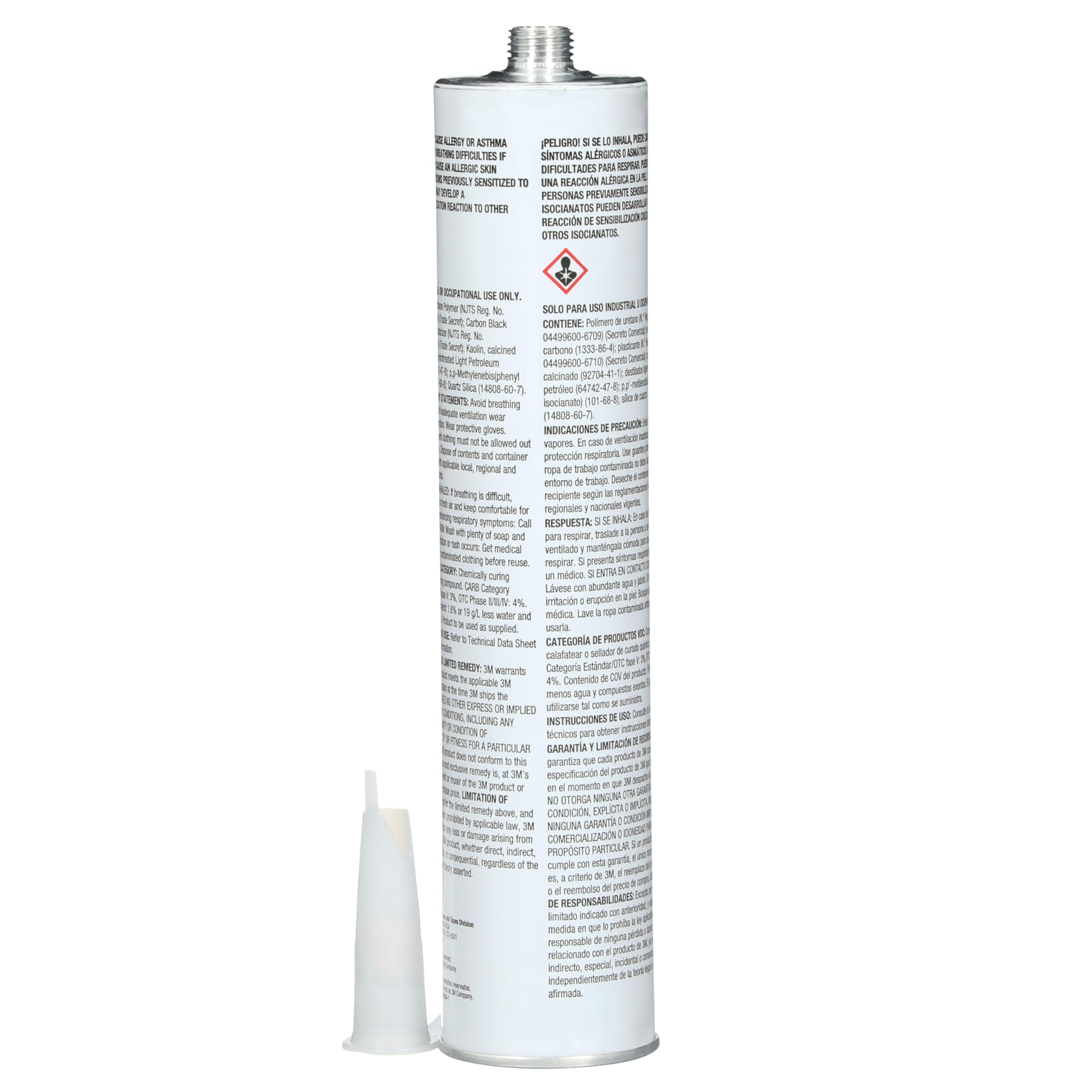 3M Klej ze szkła poliuretanowego (590): wkład 310 ml (czarny)