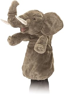Folkmanis Elephant Stage Puppet, Multi, 1 EA