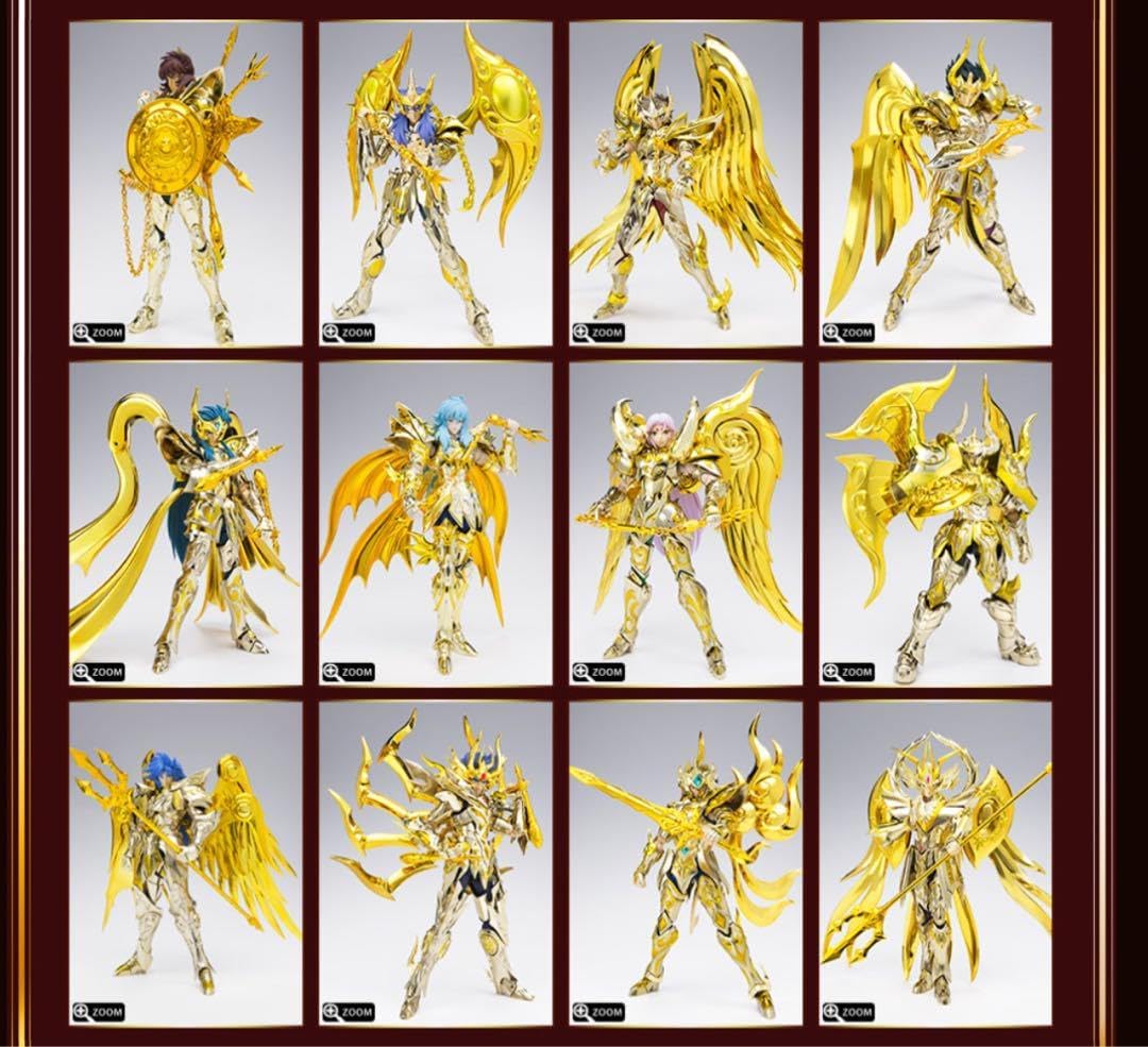 新作！ 聖闘士聖衣神話EX EX神台座 黄金神聖衣 12台座 海外