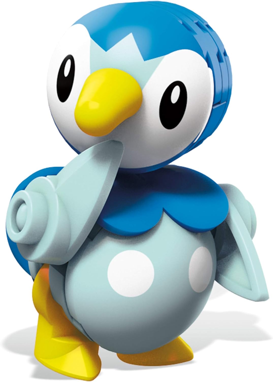 Close-up of assembled Piplup figure