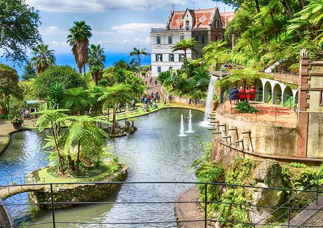 Foto 3 de 3 de Lais Puzzle Paisaje del Jardín Tropical de Monte Palace. Funchal, Isla de Madeira, Portugal 1000 Piezas