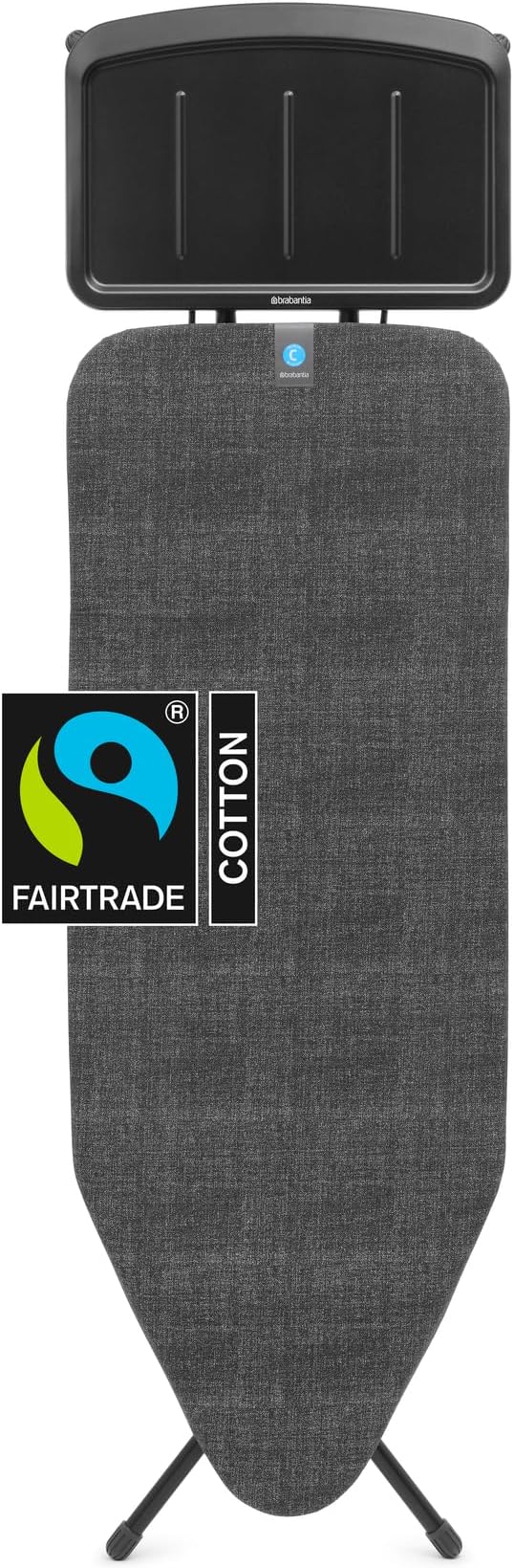 Brabantia Wide Ironing Board, Denim Black