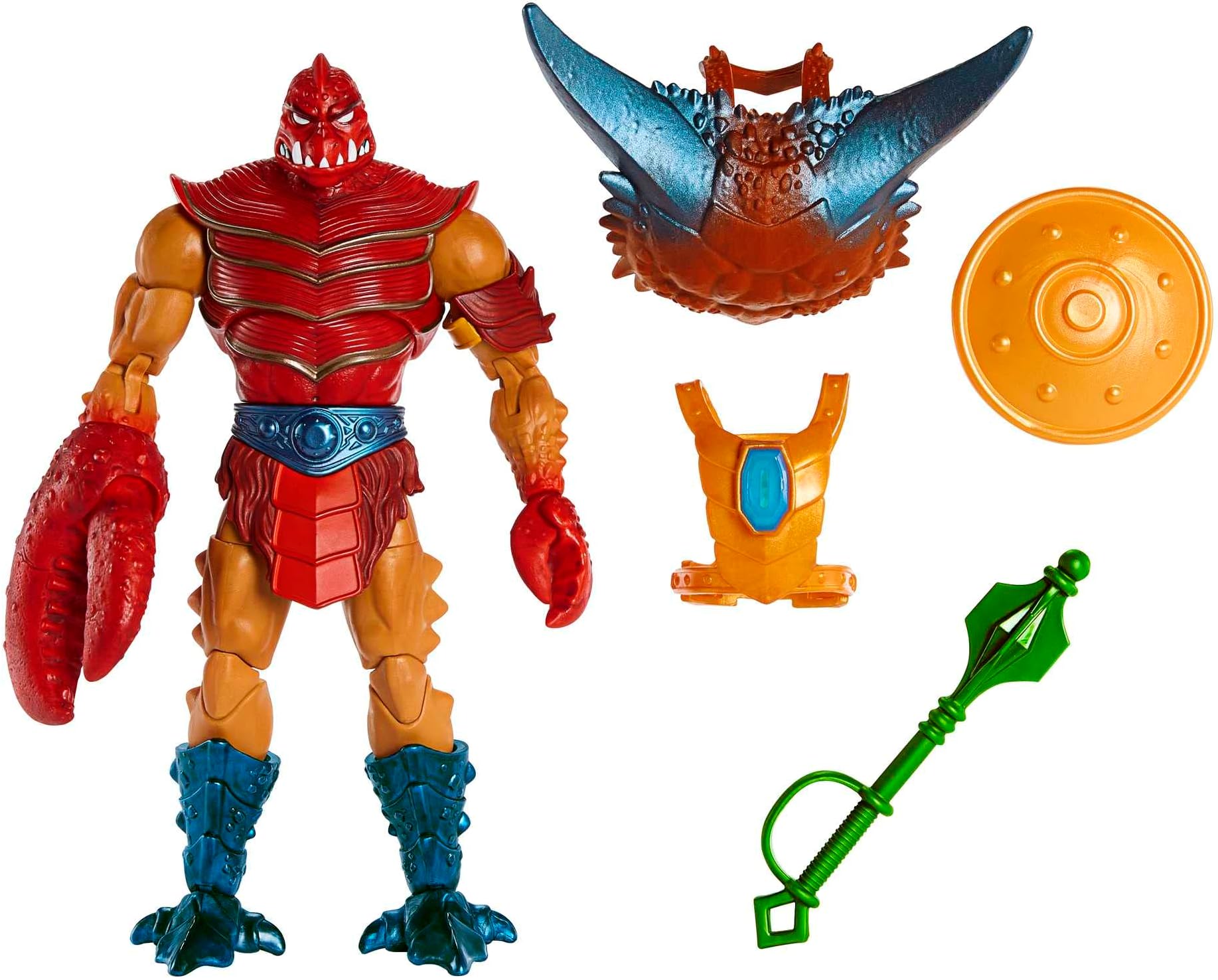 Masters of the Universe Masterverse Action Figure & Accessories, New Eternia Deluxe Clawful, MOTU 7" Collectible