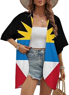 Womens Lightweight Clothes Short Sleeve Cardigan Sweater Casual Cropped Cardigans Jacket