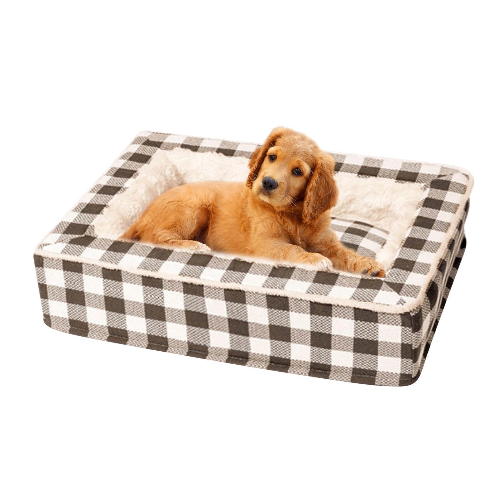 Cama Lavable Para Perros Suave Y Calmante Con Calor Para Acurrucar Mascotas