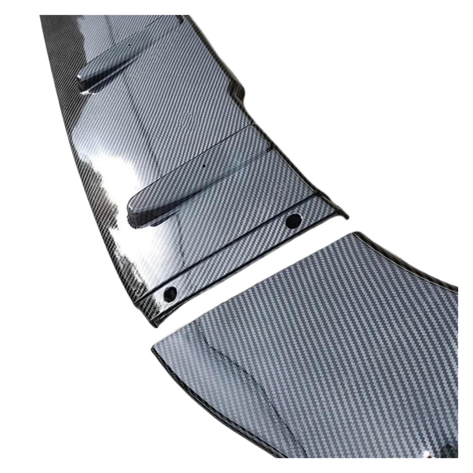 Kit corps diffuseur pare-chocs avant Golf MK7 protection carbone 3 pièces