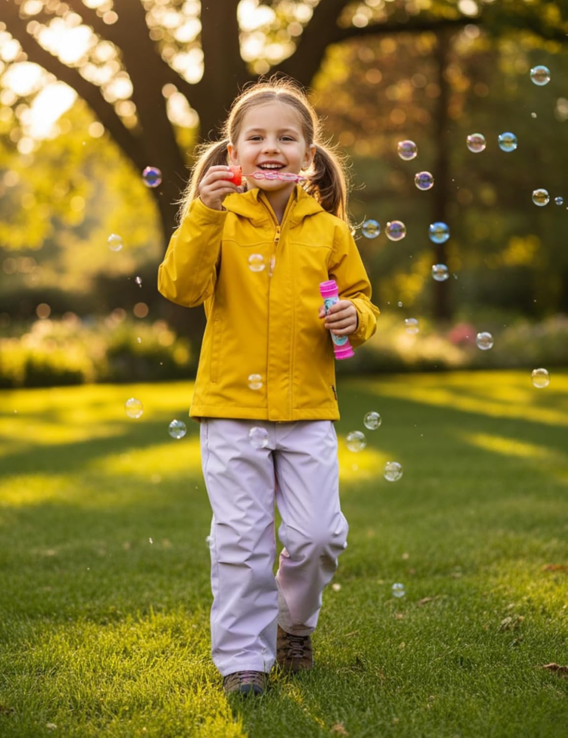 Kids Cargo Pants Waterproof Boys Hiking Outdoor Camping Pants Quick Dry UPF 50+ Toddler Youth Uniform Pants - Image 2