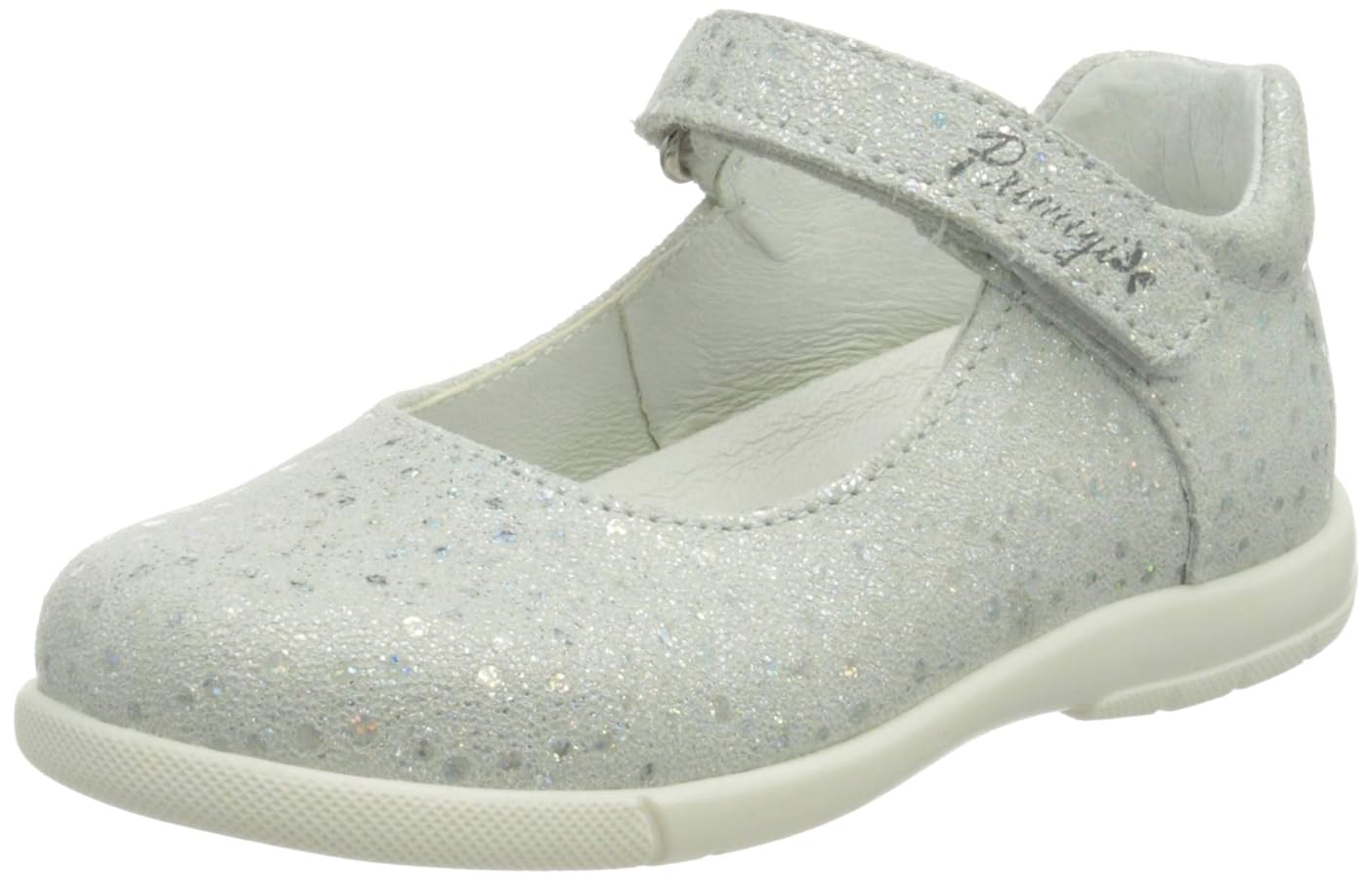 RICOSTA Mädchen Ballerinas Lillia - Echt Leder, Klettverschluss, Weite MITTEL, Made In Germany