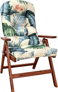 Cushions for Adirondack Chairs, Outdoor Adirondack Chair Cushions Water Resistant, Soft Outdoor Rocking Chair Hammock Bench Cushions for Patio Garden Yard