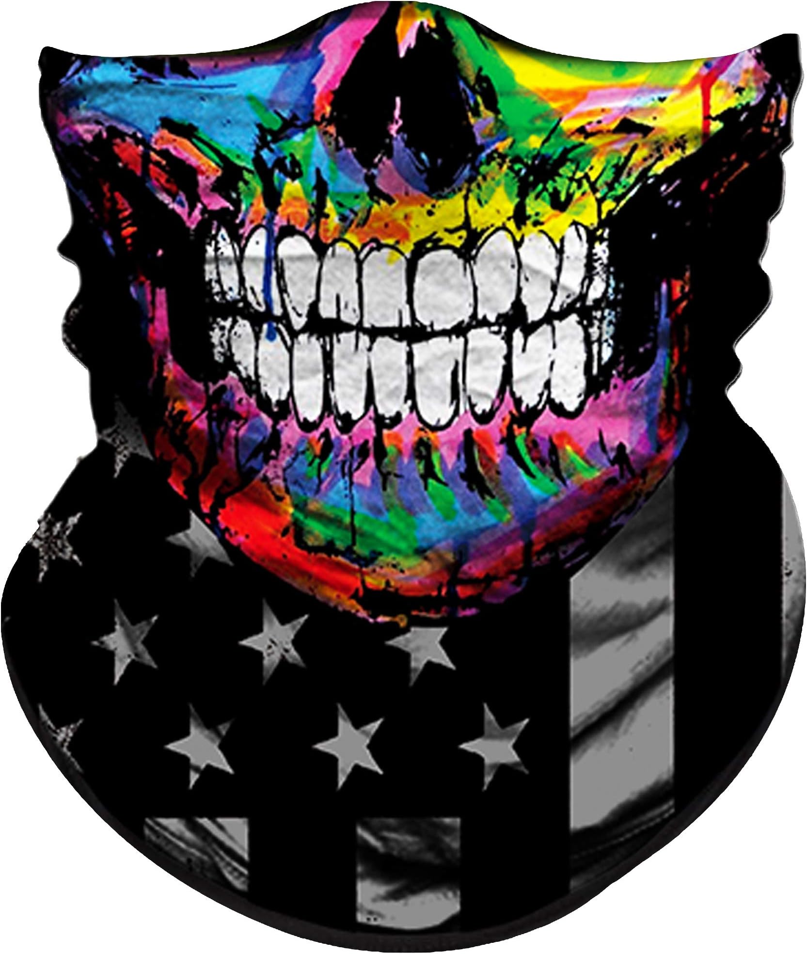 Obacle Bandana Face Mask Neck Gaiter Tube Mask Men Women for Sun Dust Protection