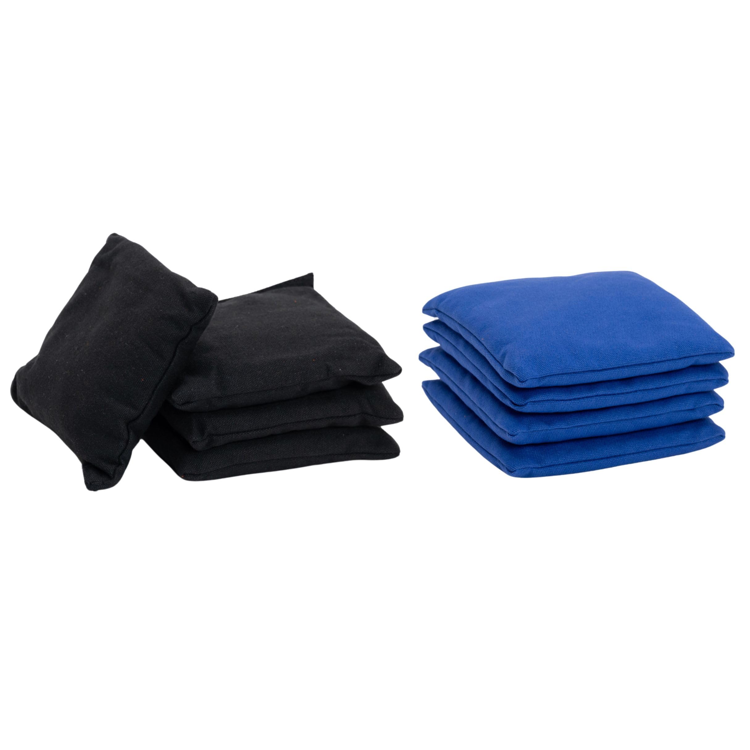 Wicked Wood Cornhole Bags | 2 x 4 Offiziell lizenziert von der American Cornhole League | 15 x 15 cm | 450 g | wetterfest | ACL REC | mehrere Farboptionen