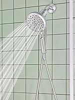 Vista 5 de Moen Verso - Ducha de mano, cabezal de ducha redondo desmontable con sistema de acoplamiento Magnetix, manguera de 60 pulgadas, cromo, 220H2