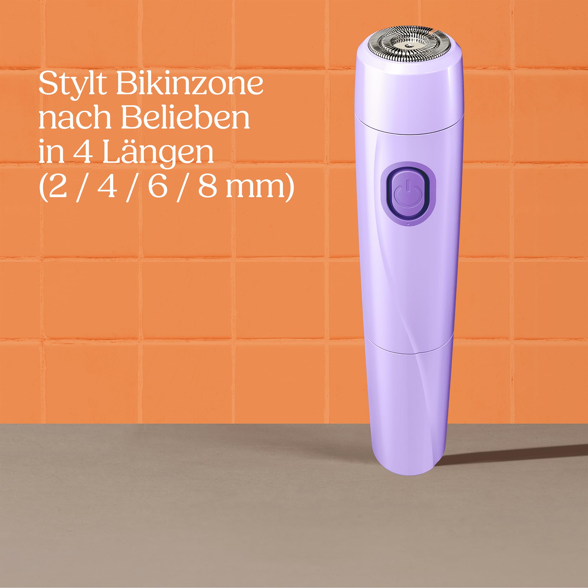 Wilkinson Sword Intuition 4in1 Gesichts- und Körperhaartrimmer für Frauen, Multizonen-Damenrasierer mit 4 Zubehörteilen