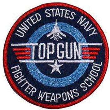 EagleEmblems PM5262 PM5262 Patch-USN,TOP Gun,Fighter Weapons School 3