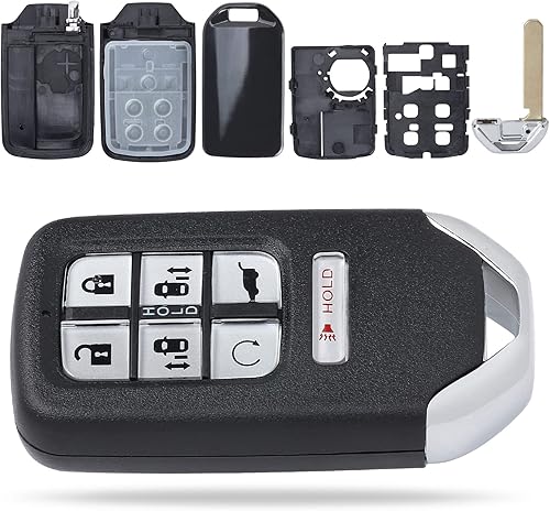 Miniatura 5 de Keymall Carcasa de repuesto para llave Honda Odyssey 2018 2019 2020 (FCC IDKR5V2X PN 72147-THR-A11) 7 botones, solo una carcasa de llave