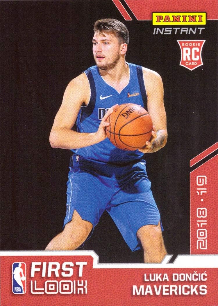 2018-19 Panini Instant First Look Basketball #FI-3 Luka Doncic Rookie Card - Only 567 made
