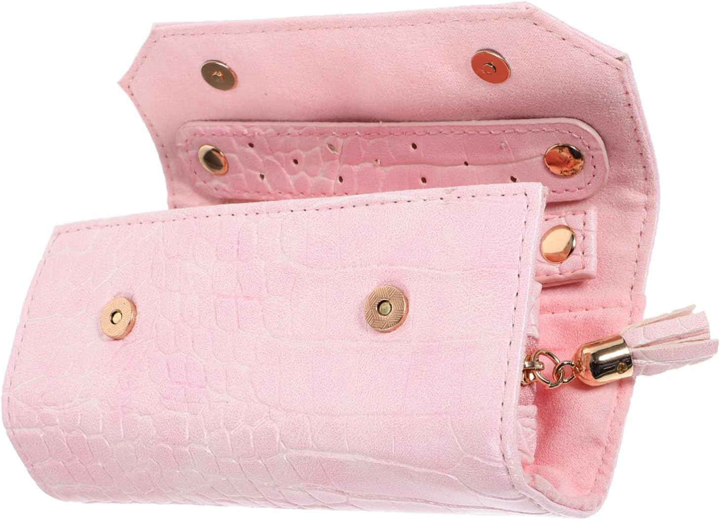 Ciieeo 3pcs Travel Jewelry Organizer Bag Jewelry Roll Storage Bag Portable Holder Roll Multi-function Organizer Pouch for Travel