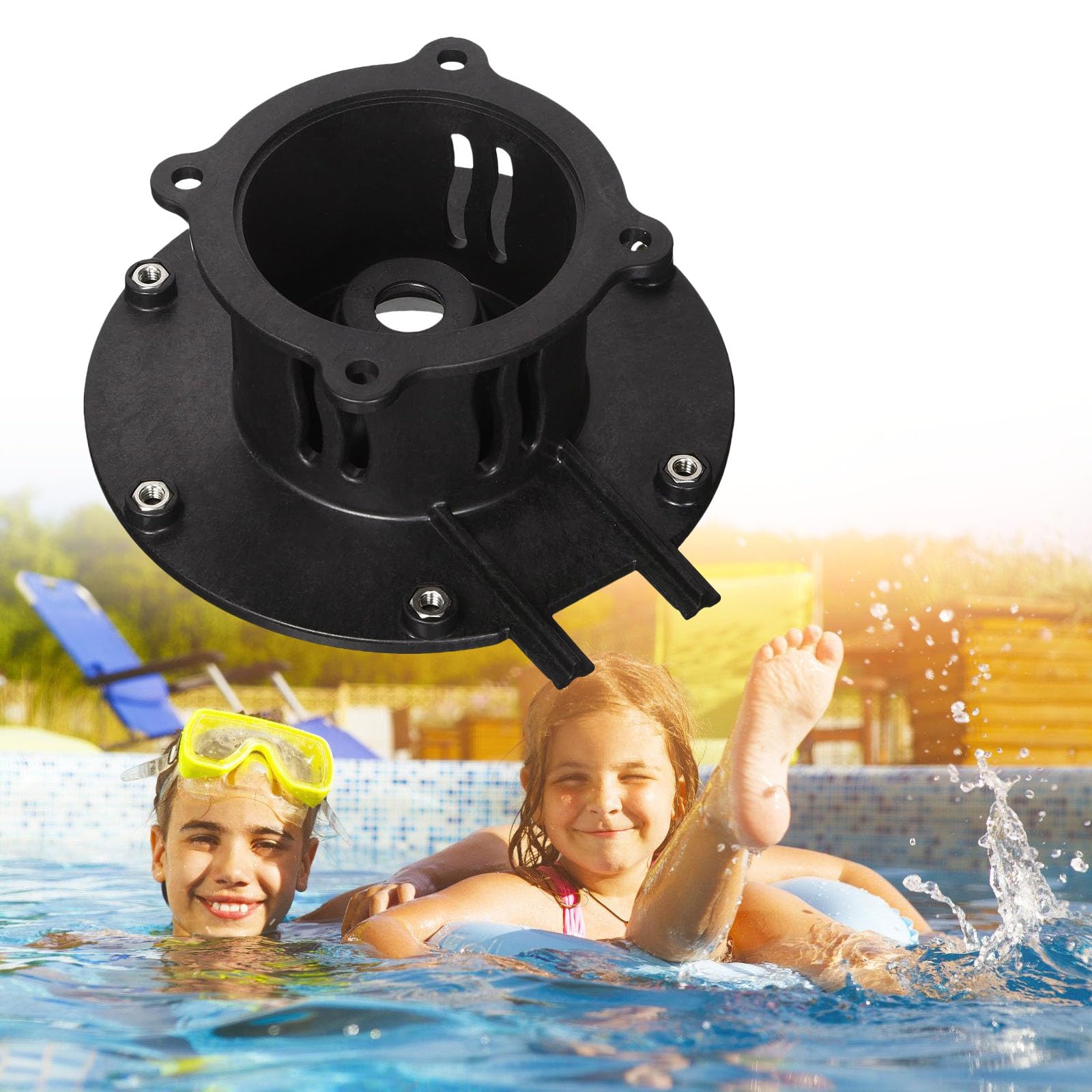 Plaque d'étanchéité de rechange efficace pour pompes de piscine - Pièce d'équipement de piscine parfaite pour joint de sable variable R0536700