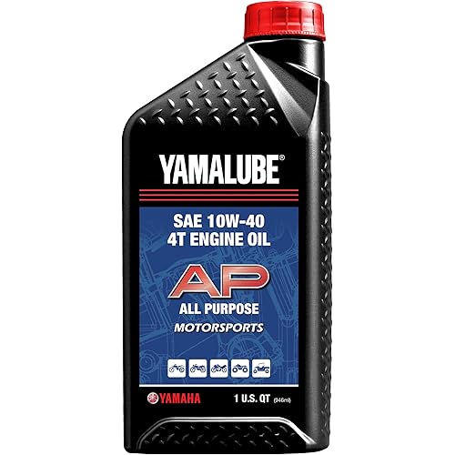 Yamaha Yamalube 10W-40 Motorsports AP Engine Oil- 1 Quart, #LUB-10W40-AP-12