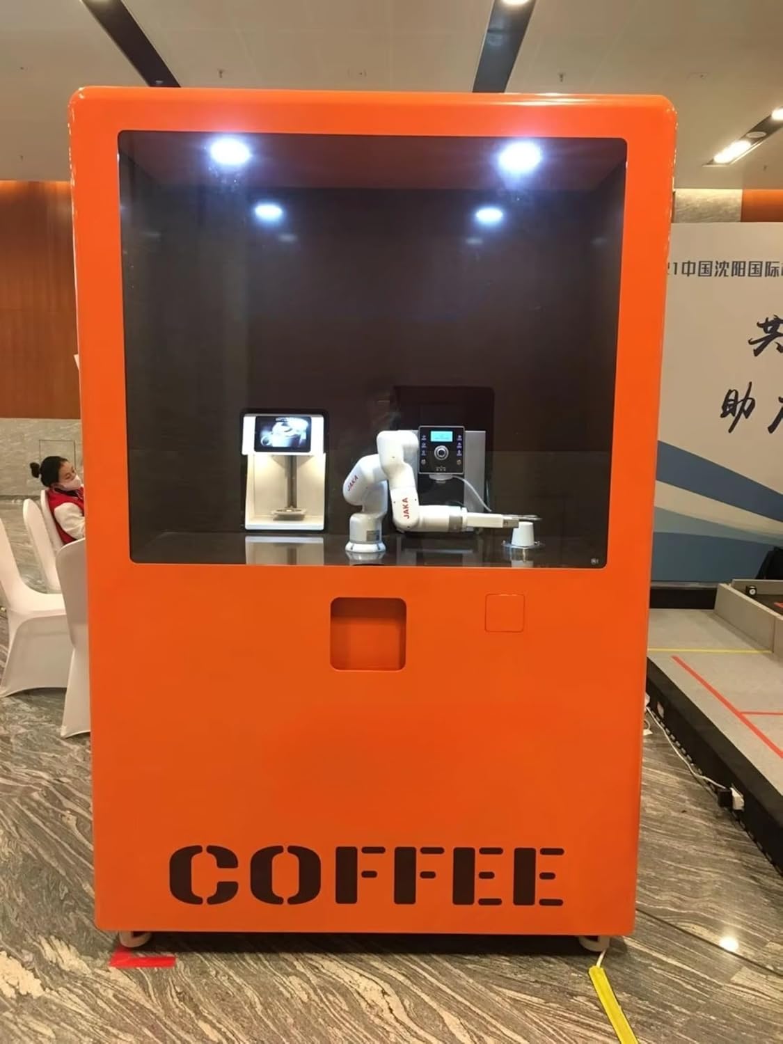 Automatic Coffee Robot for Business Intelligent Espresso Machine with Multi Drink Menu Customization Stable Output and Low Labor