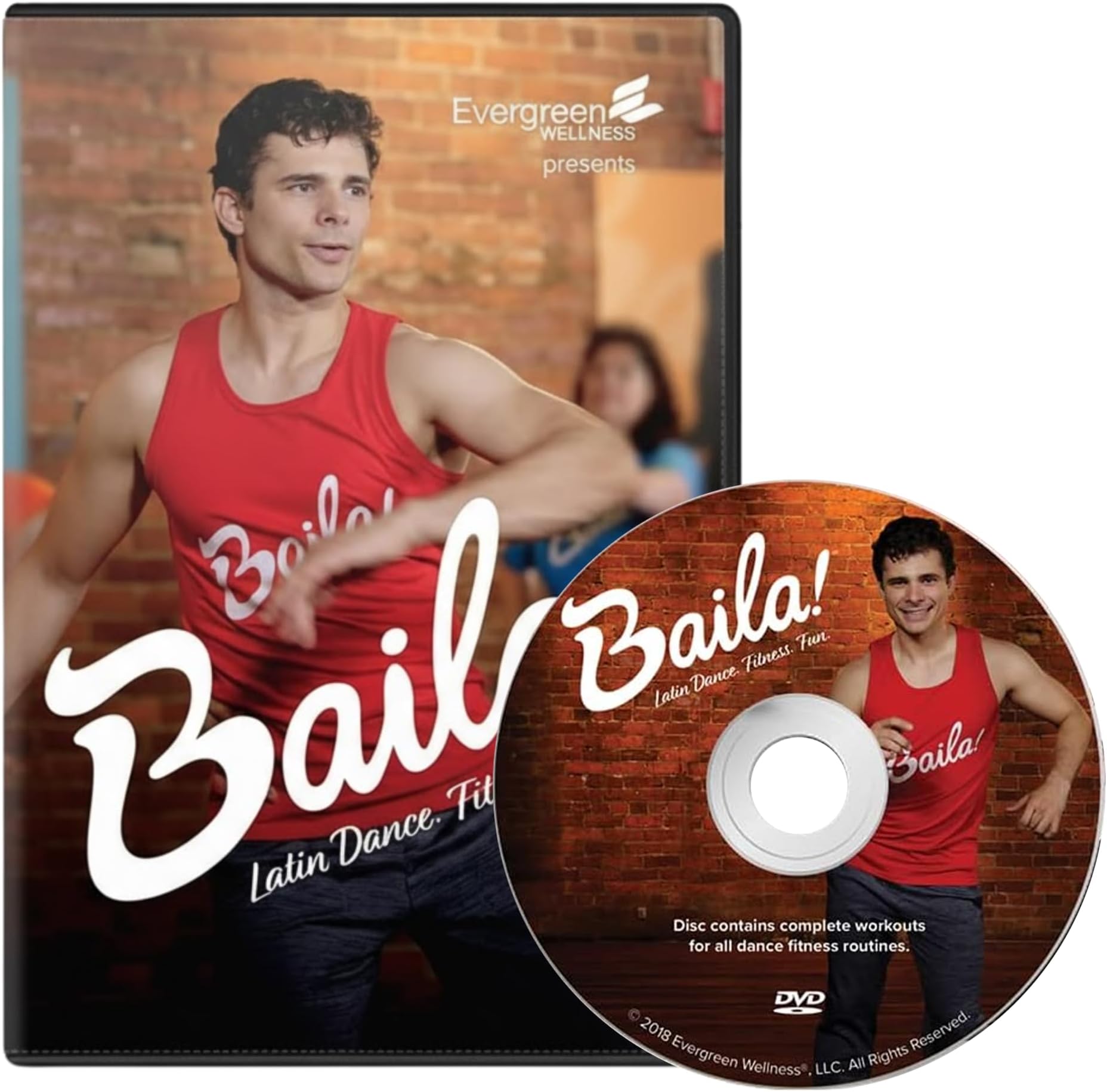 Latin Dance Workout DVD - Baila Latin Dance Video 20-Minute Dance Workout Videos - 5 Dance Exercise Styles Latin Music Videos with Basic Steps Intro (Salsa, Merengue, Cha-Cha, Pasodoble, and Samba)