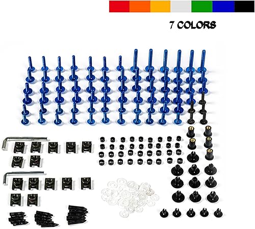 Miniatura 2 de Kit de pernos de carenado para Suzuki GSXR1300 Hayabusa 1997-2007 1998 99 00 01 02 03 04 05 2006 Tornillos de carenado, color verde