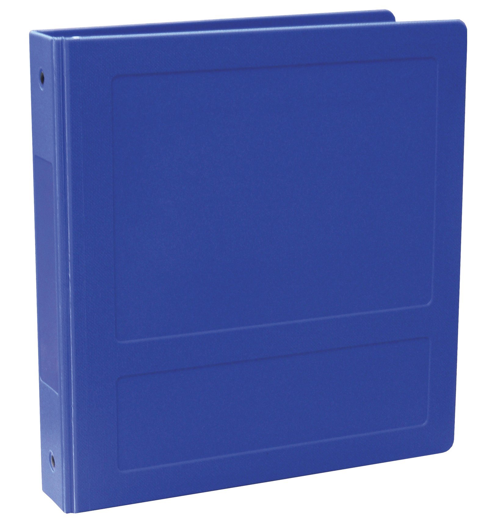 Omnimed205009-BL-3 Side 3 Ring Open Poly Binder, Blue, 1.5"