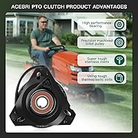 Vista 3 de Embrague de toma de fuerza para CUB Cadet 717-3035 717-3313 717-3467 917-3035 embrague, para Cub Cadet Toro Warner White Outdoor ZT-1850 Z-165