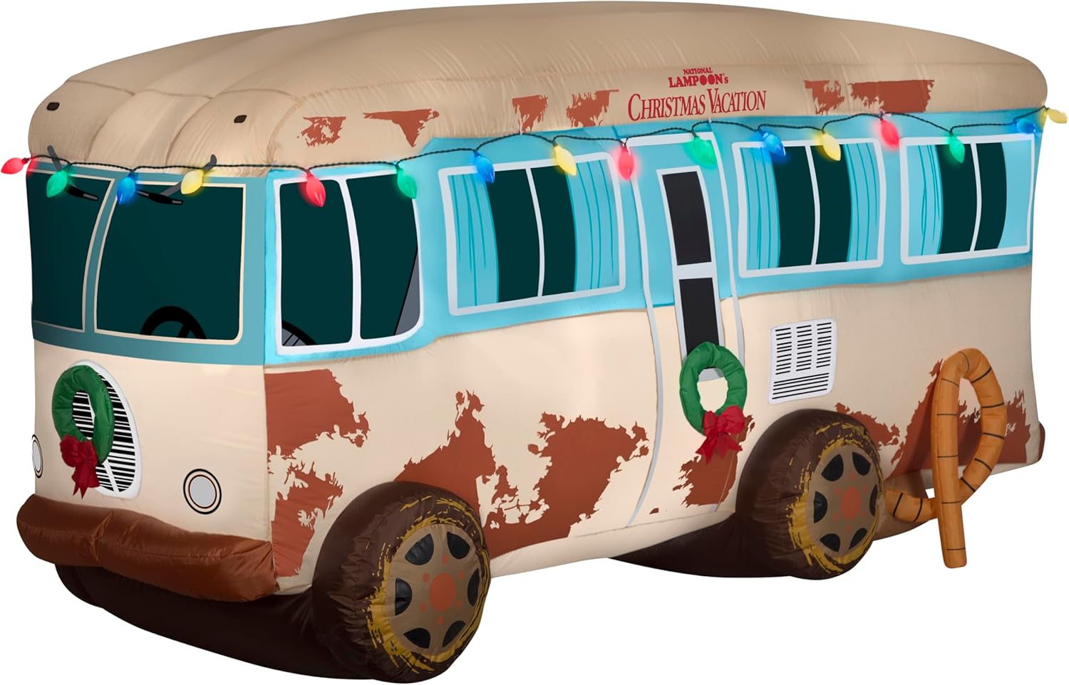 Gemmy Christmas Inflatable National Lampoon's Vacation RV, 4 ft Tall, Multi
