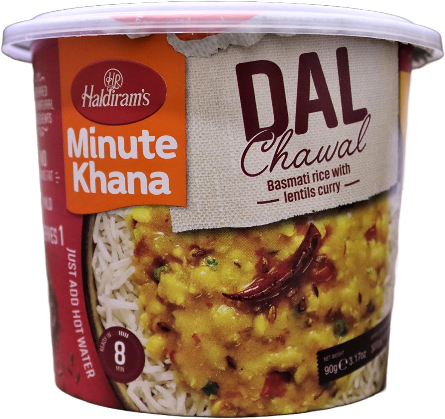 HALDIRAM INSTANT DAL CHAWAL CUP 80GM