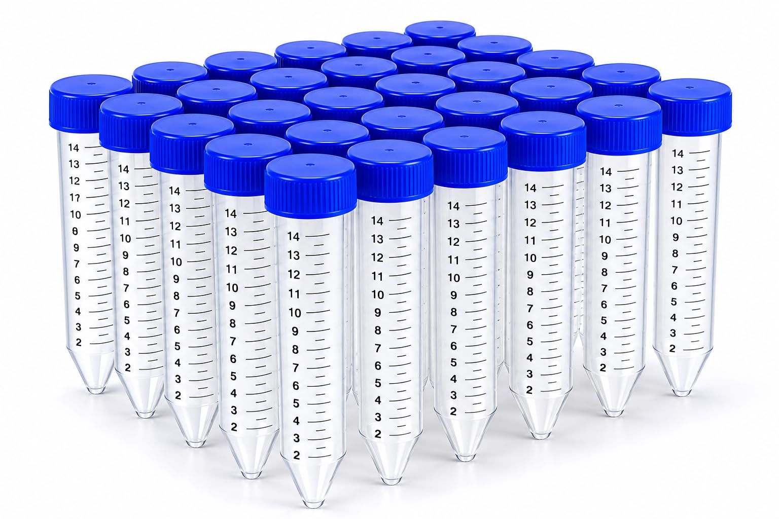 NS Graduated Centrifuge Tube | 15ml, Polypropylene, Conical Bottom | Leak Proof, Non-Sterilized, Pack of 25-image-41