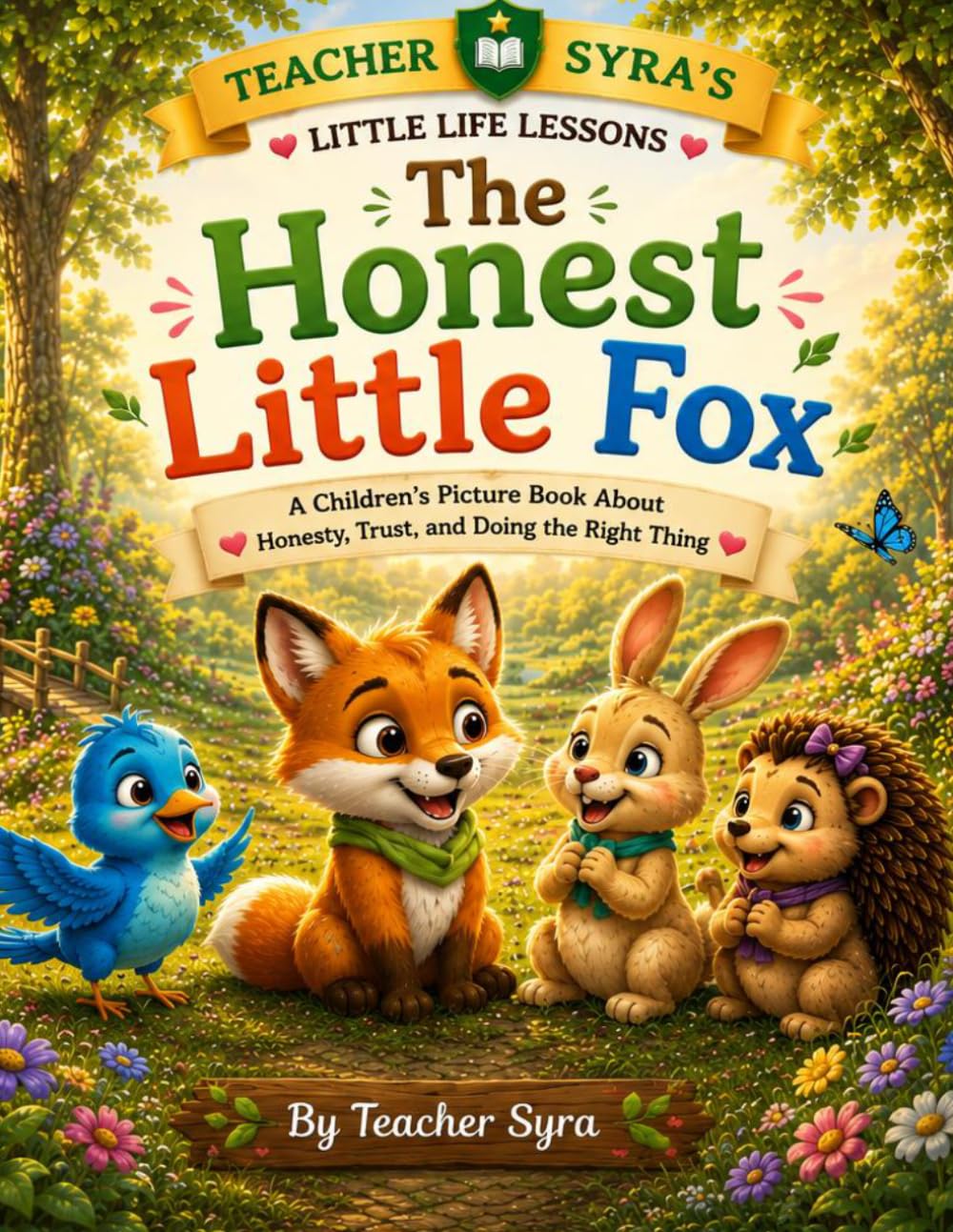 The Honest Little Fox: A Children's Picture Book About Honesty, Trust and Doing the Right Thing (Teacher Syra's Little Life Lessons)