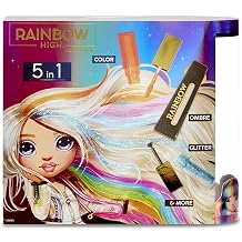 Rainbow High Hair Studio   Exclusive Amaya Raine Doll with Extra Long Hair and Washable 5-in-1 Colours