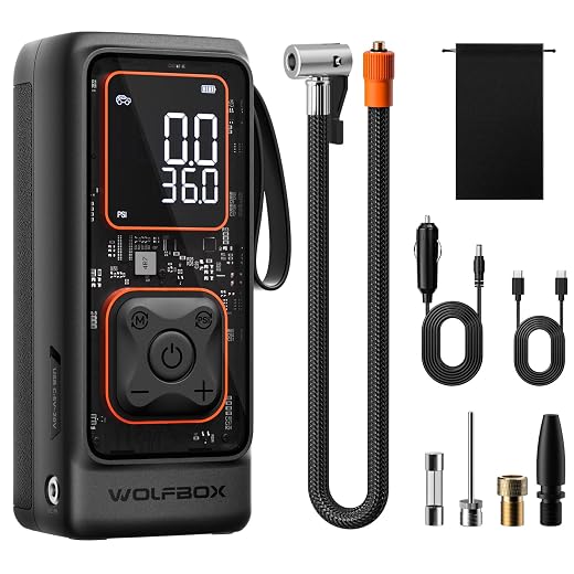 Cordless Tire Inflator & Air Compressor, 150PSI - $44.99