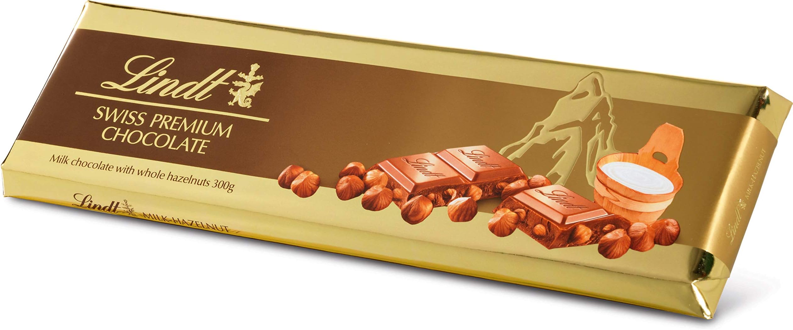 Swiss Milk Chocolate With Whole Hazelnuts, 300 Gm