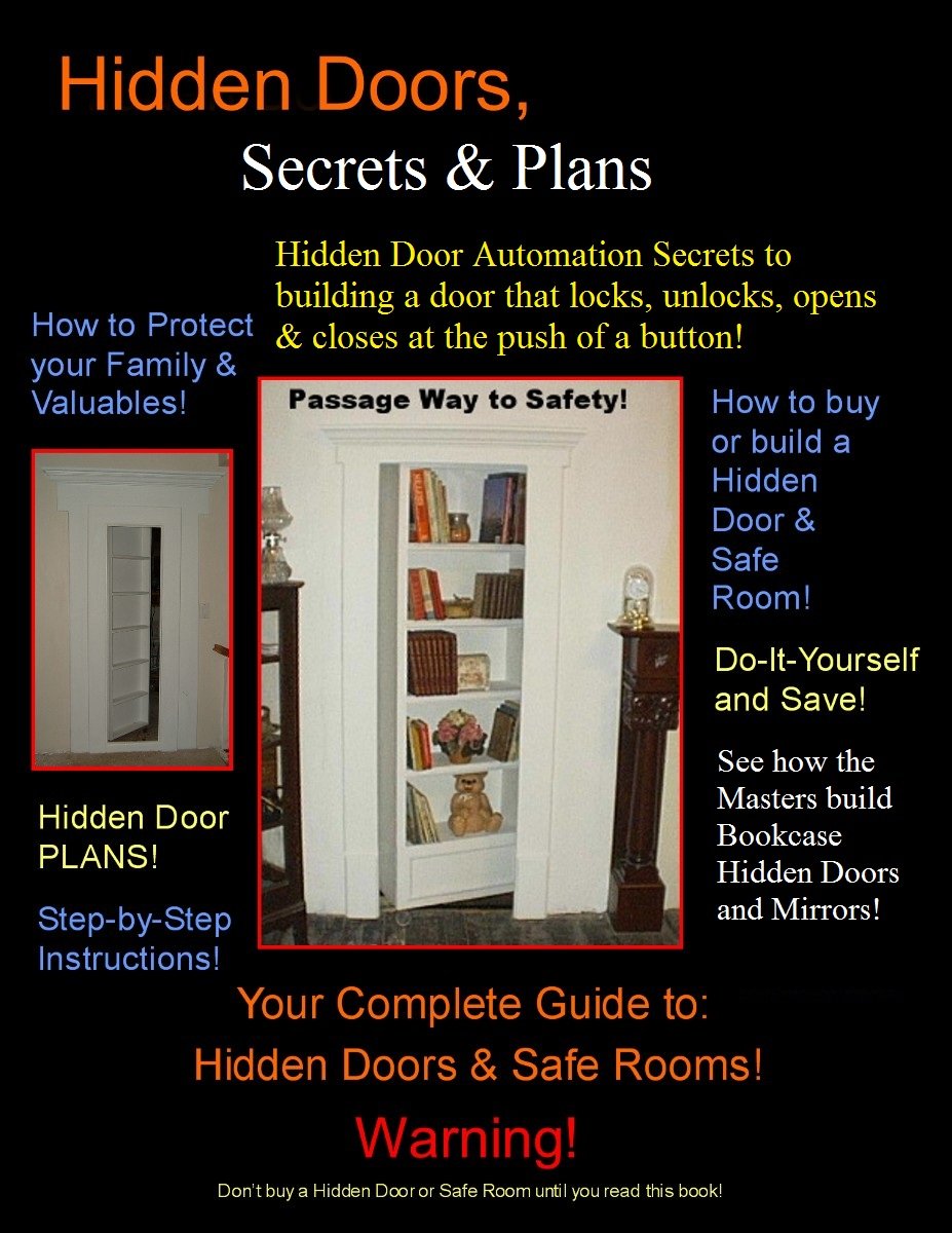 Bookcase Hidden Doors "Secrets & Plans"      Kindle Edition