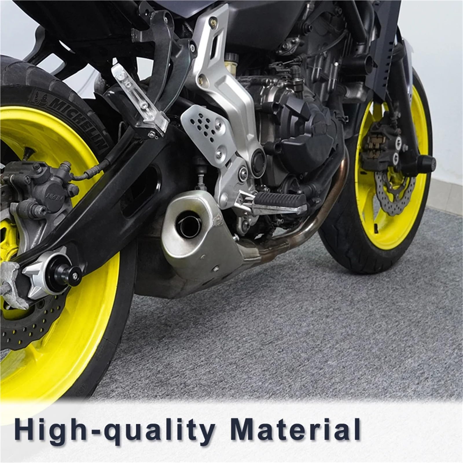 Pasuje Do YAMAHA MT-07 FZ-07 2014-2023 YZF-R7 2022-2025 Suwaki Przedniej Osi Tylnego Widelca Osłona Wahacza Crash Protector wspornik szpula wahacza