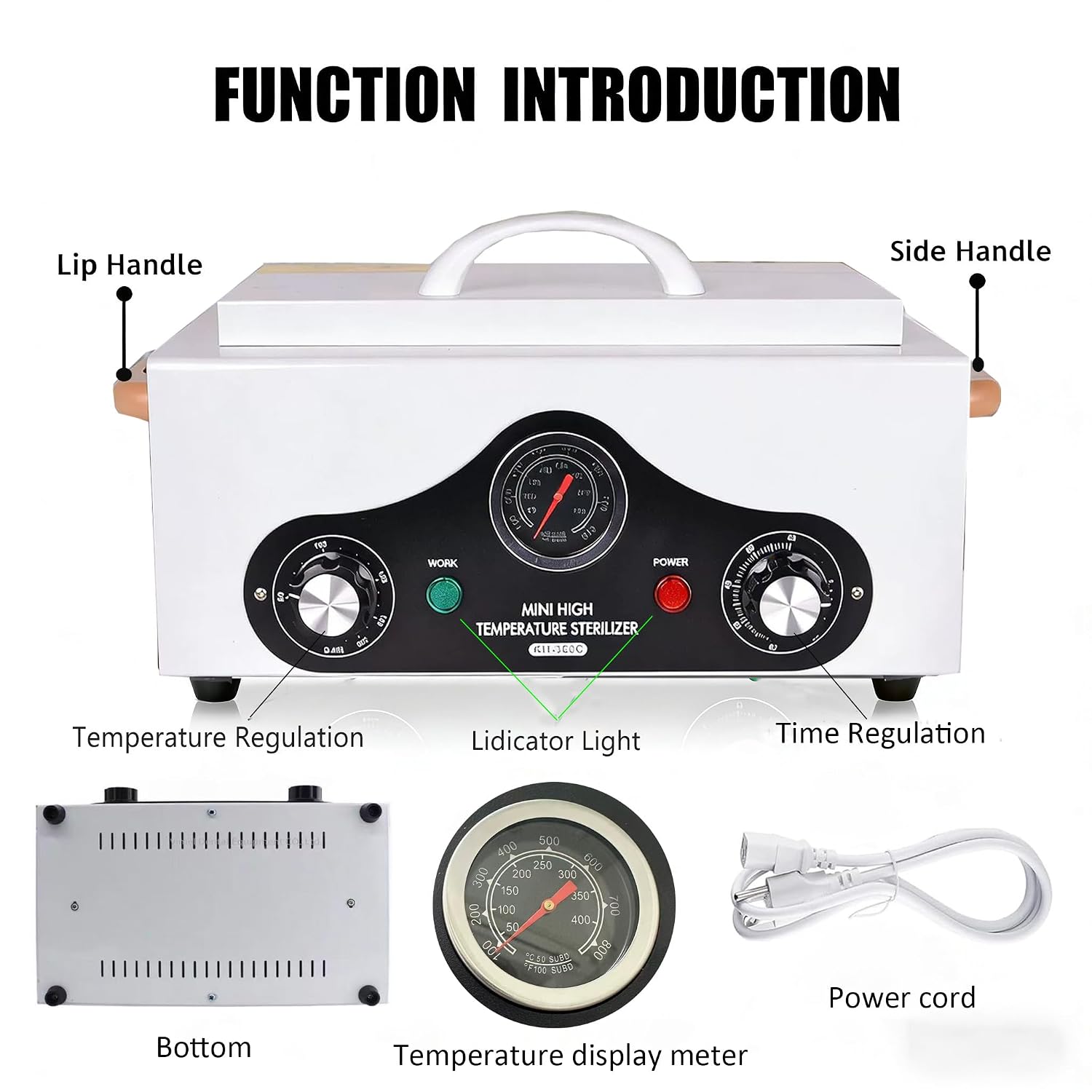2L High Temperature Metal Cleaning Box for Metal Tools