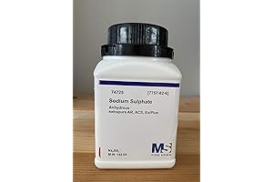 Lab Grade Sodium Sulfate, 99% Purity - Research Chemical and Industrial Applications