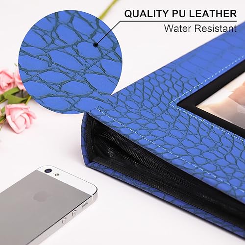 Miniatura 2 de Vienrose Álbum de fotos para 200 fotos de 4 x 6 pulgadas, cubierta de piel, libro de fotos de gran capacidad para bodas, bebés y vacaciones