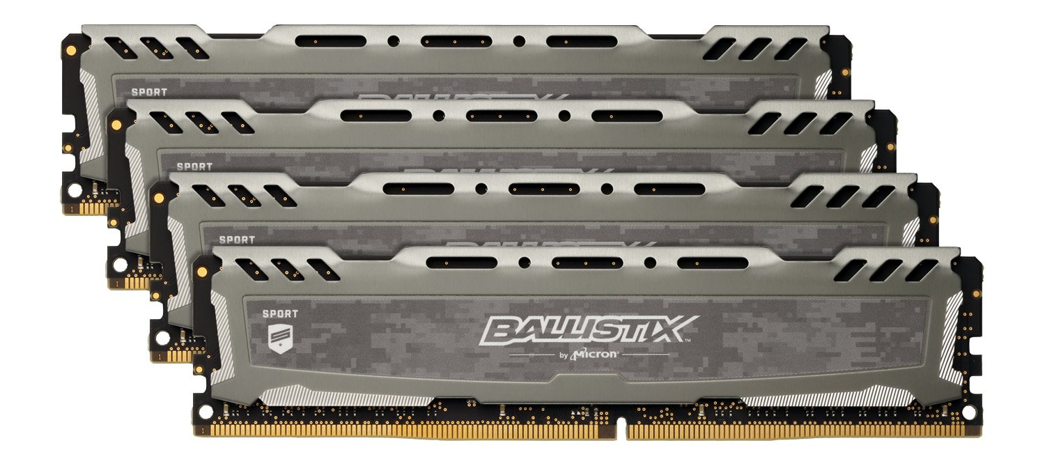 Crucial Ballistix Sport Lt Bls4k8g4d26bfsb 2666 Mhz Ddr4 Dram