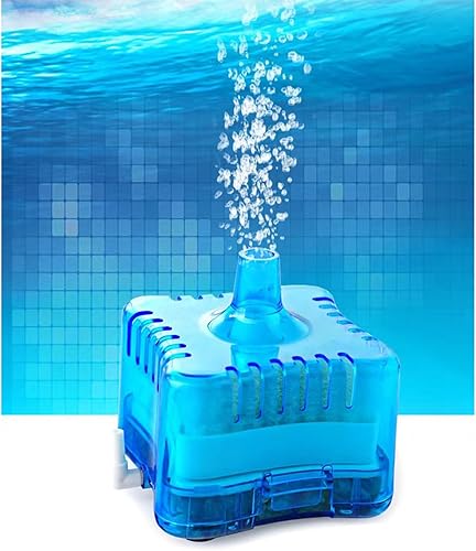 Miniatura 7 de Filtro de esponja para acuario, filtro pequeño silencioso para acuarios de 1 a 20 galones, desmontable con carbón activado y piedra de aire blanco