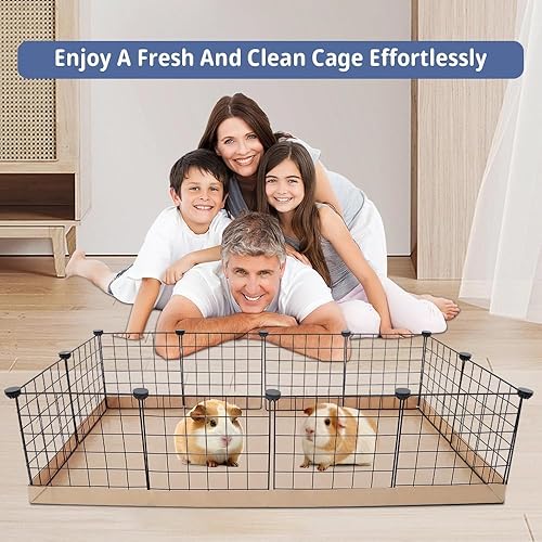 Miniatura 10 de Revestimientos desechables para jaula de conejillo de indias, bolsa grande de 48 x 24 pulgadas para parte inferior de jaula de conejillo de indias,