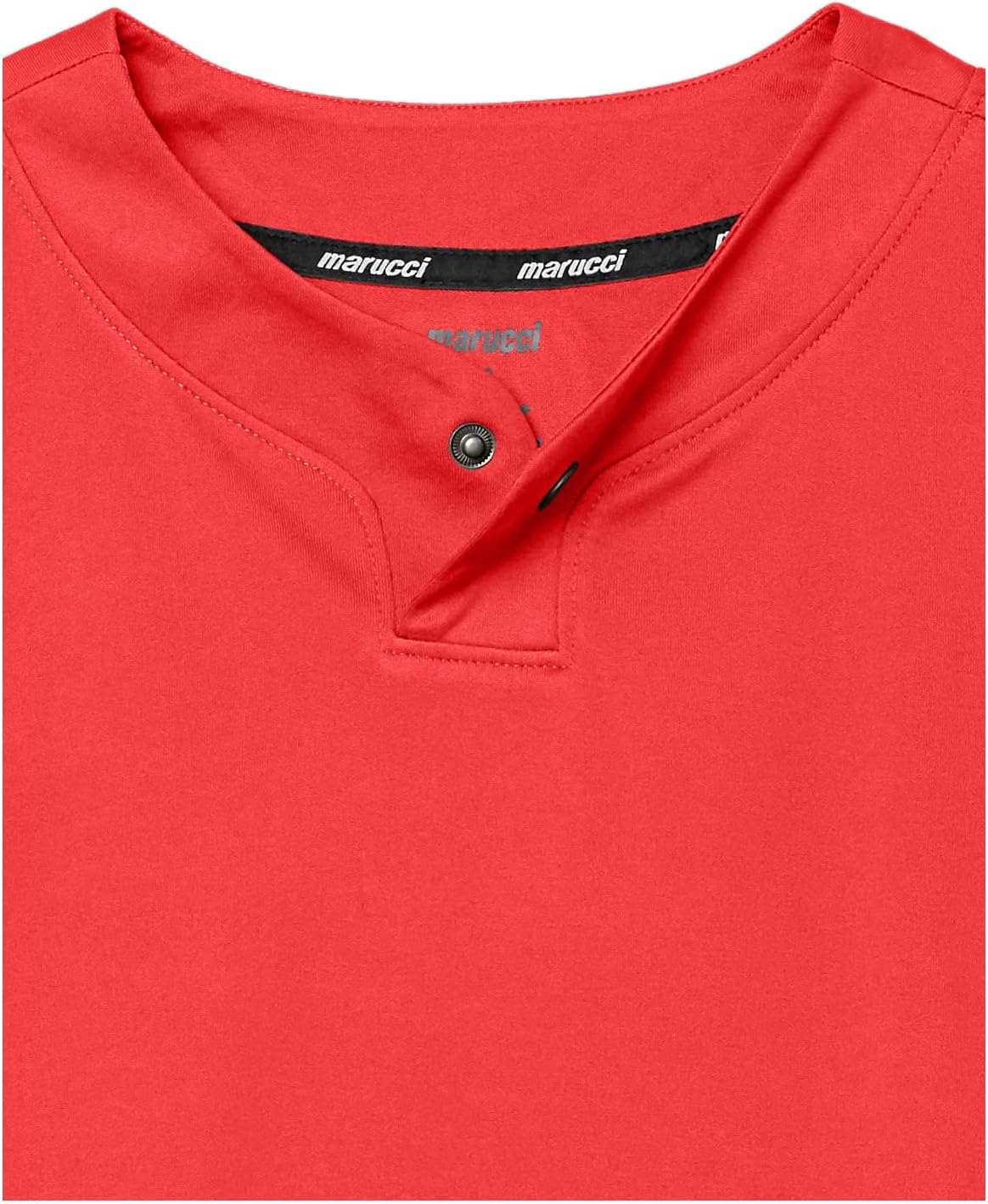 Marucci Boys Youth One Snap Jersey Red