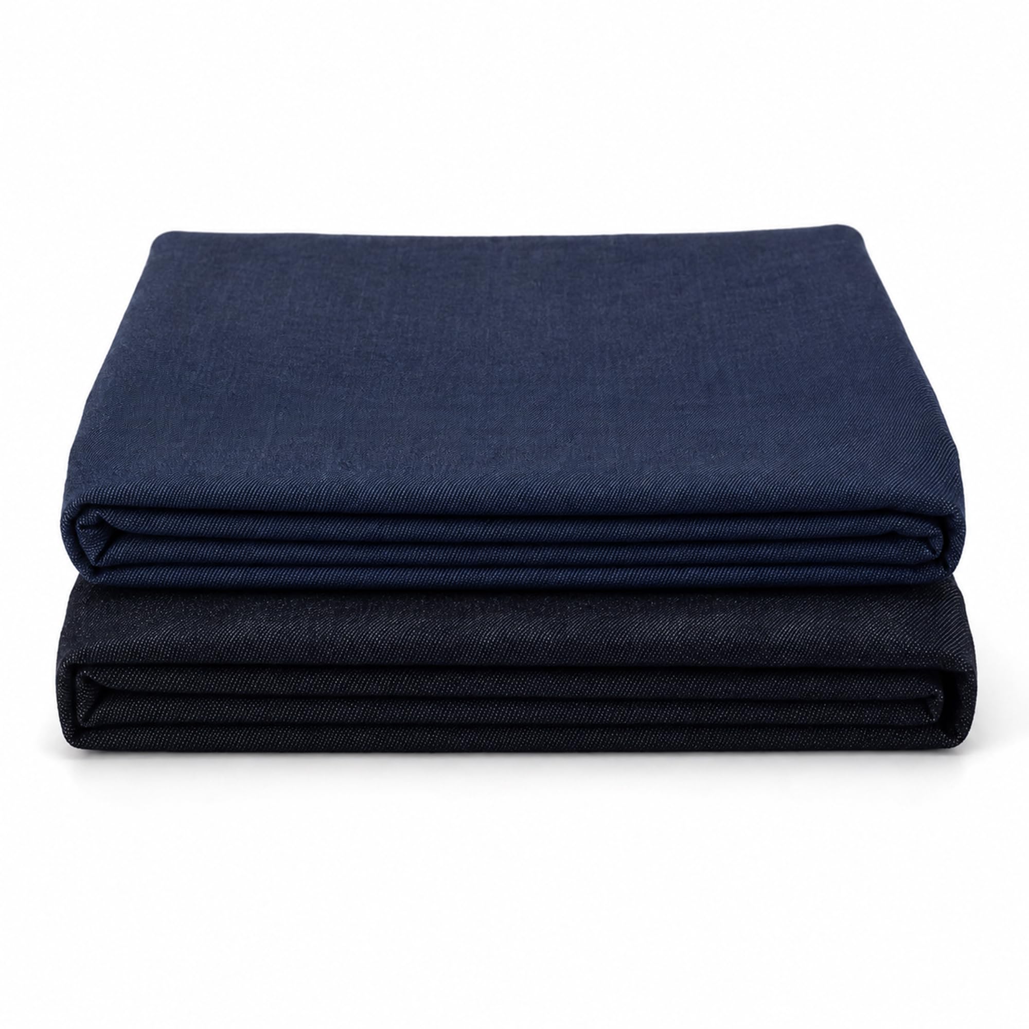 b bigreams - your comfort is our mission BIGREAMS Unstitched Navy-Blue And Dark Blue Cotton Denim Fabric For Men's/Women's Combo (Pack Of 2) - Trouser, Jacket Denim Fabric-picture-11