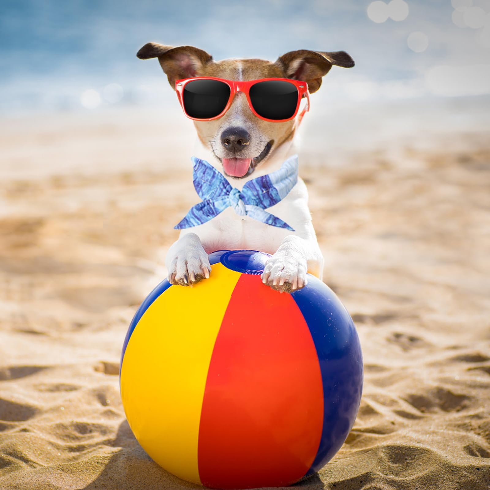Bandana Rinfrescante per Cani, Collare di Raffreddamento, Sciarpa per il Ghiaccio per Cani, Collari per Cane di Raffreddamento, Bandana Cane per L'estate