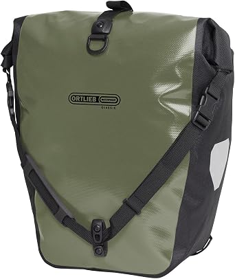 ORTLIEB Classic Frameback, Back Roller, Olive