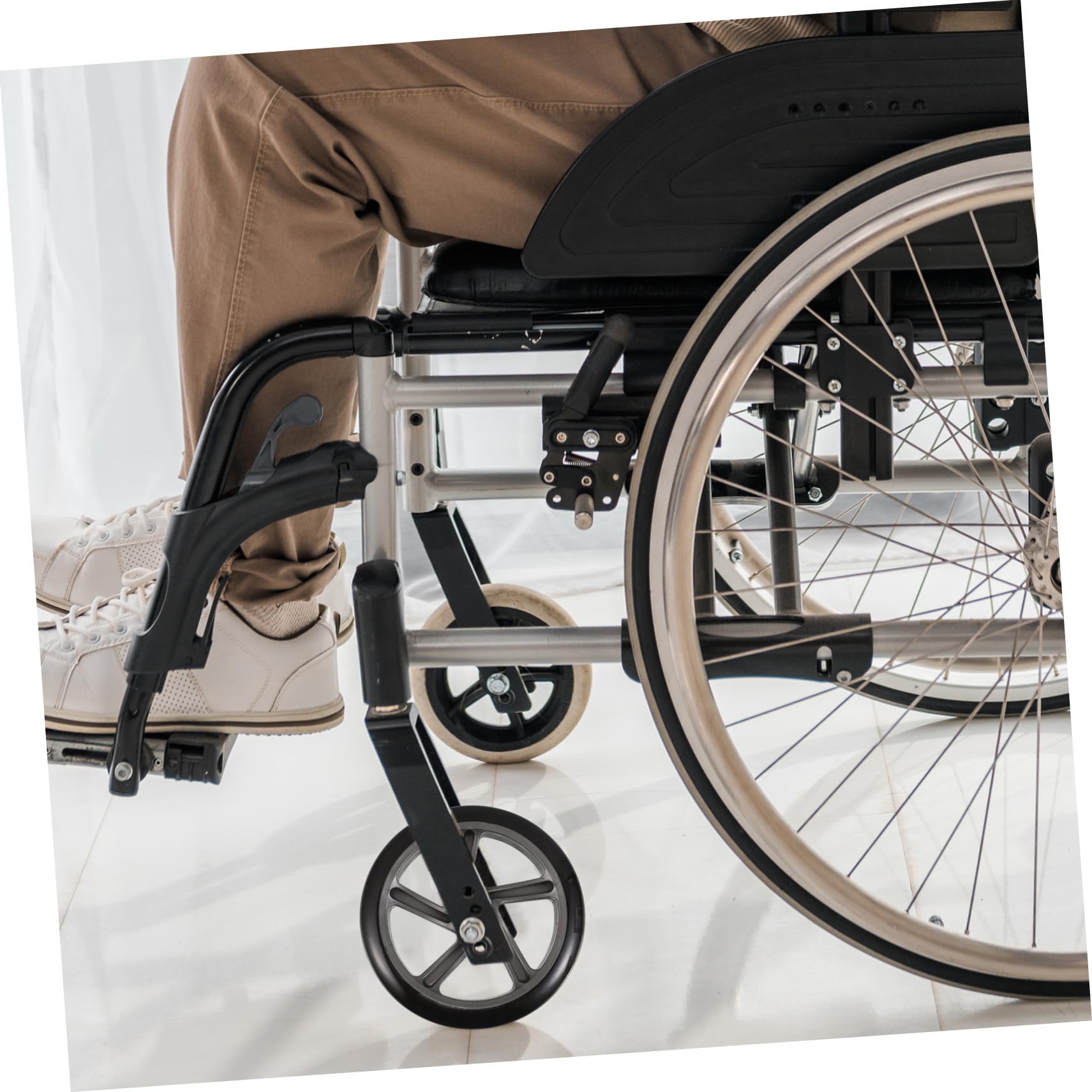 2 Pezzi Accessori Antiscivolo Per Deambulatore Ruote Per Manuali Ruote Antiscivolo Per Deambulatore Accessori Di Ricambio Per Universali Per