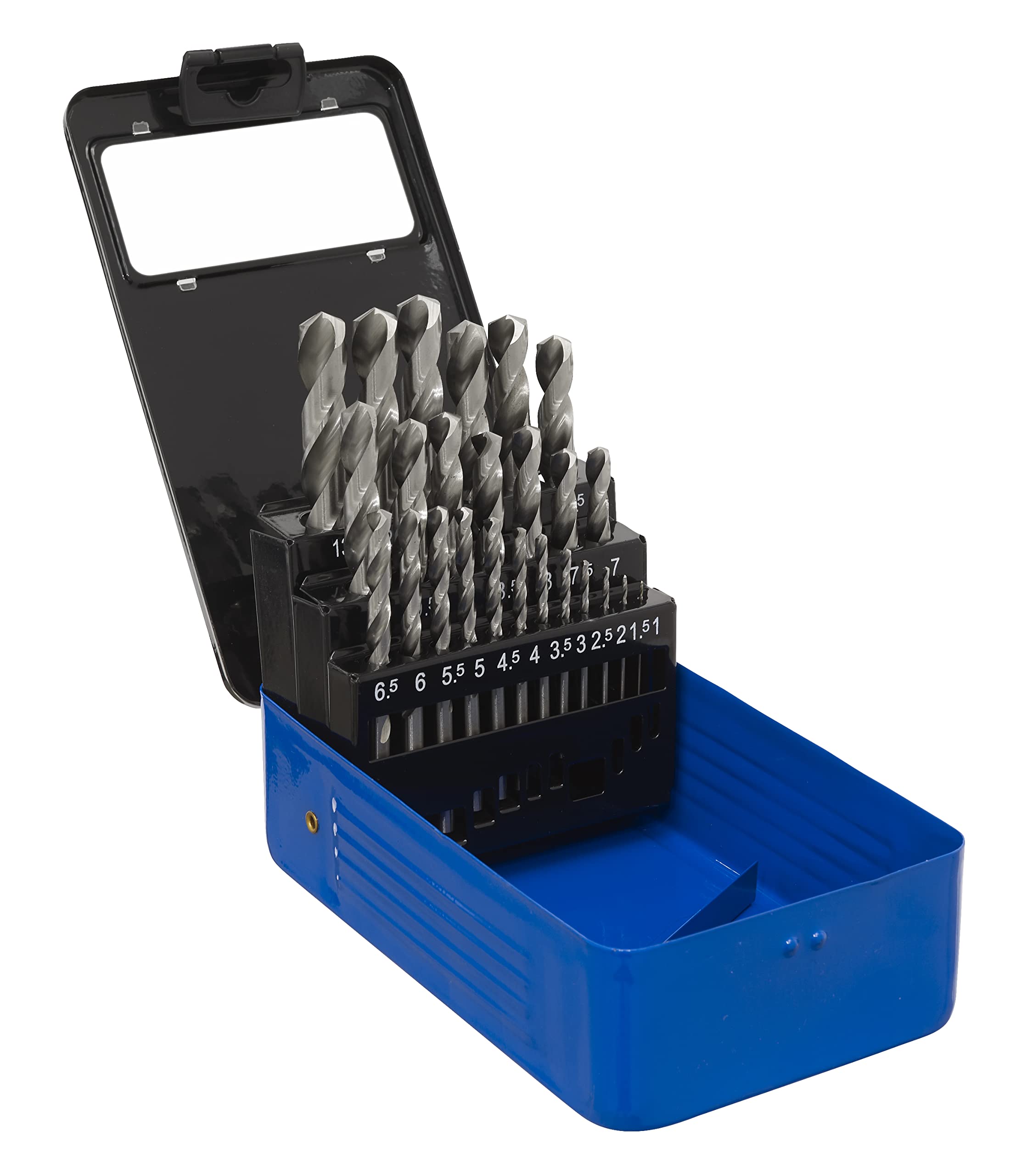 Sealey Hss Split Point Fully Ground Drill Bit Set 25Pc Metric Ak47251 from B&Q